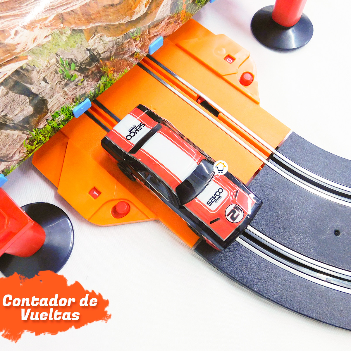 Miniatura 5 de Pista Armable Carreras Contador JJ1012